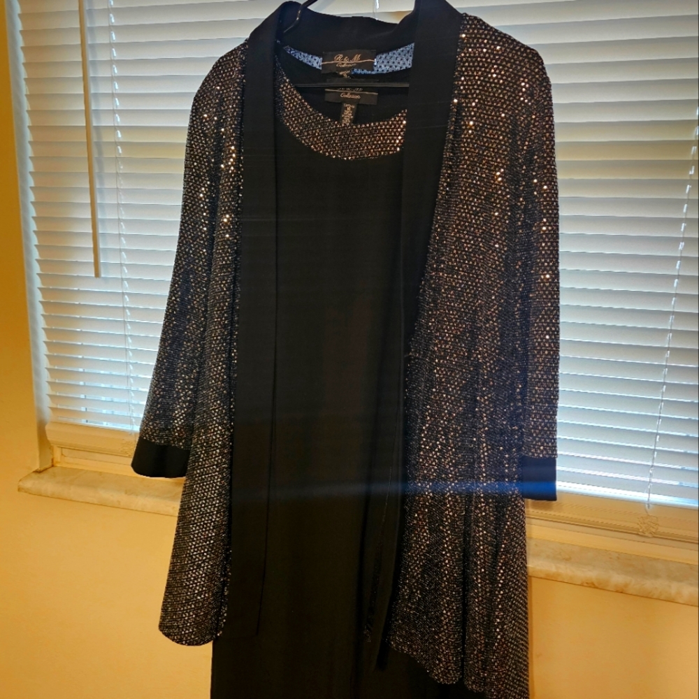 Black /Bling Dress w/ Jacket